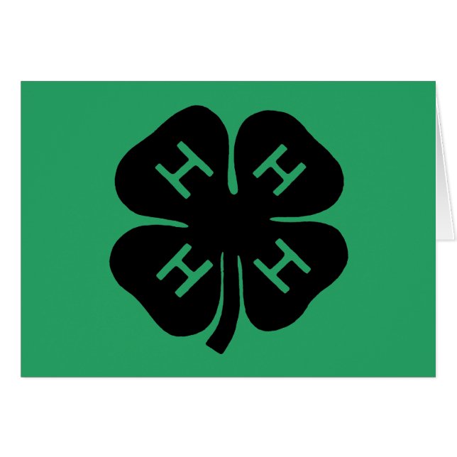 Symbol: 4-H Club (Front Horizontal)