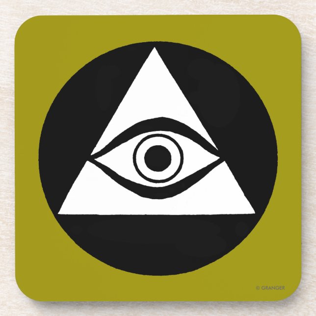 Symbol: All Seeing Eye Coaster (Front)