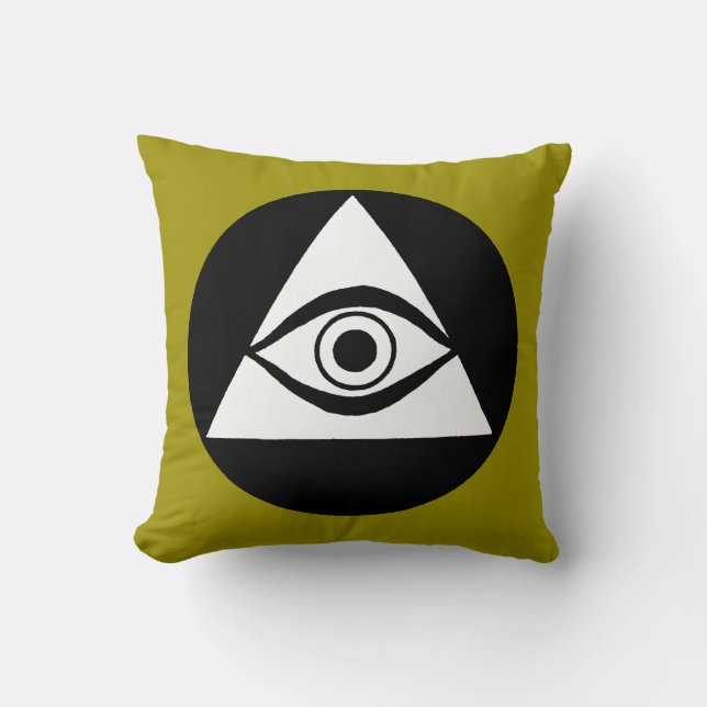 Symbol: All Seeing Eye Cushion (Front)