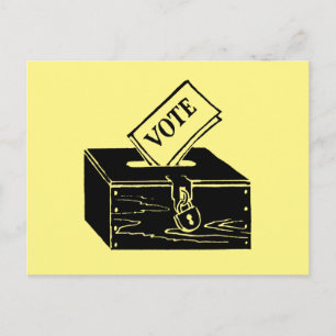 Symbol: Ballot Box Postcard