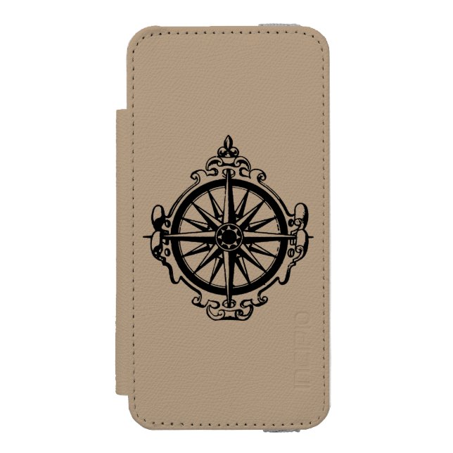 Symbol: Compass Incipio iPhone Wallet Case (Folio Front)