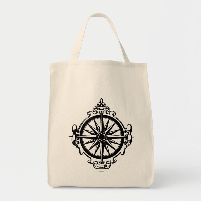 Symbol: Compass Tote Bag (Front)