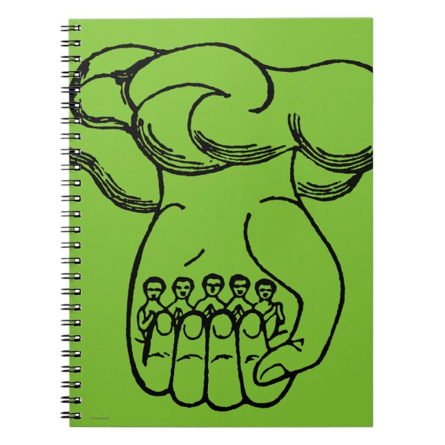 Symbol: Divine Hand Notebook (Front)