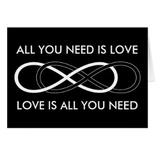 Symbol double Infinity - Black & White