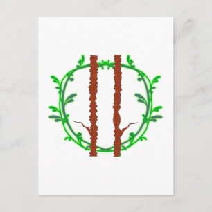 Symbol Druiden druids Postcard