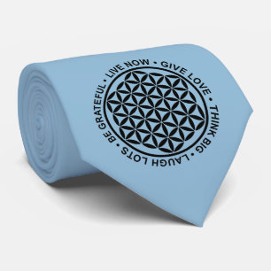 Symbol Flower Of Life - Rules Of Life 1 Tie