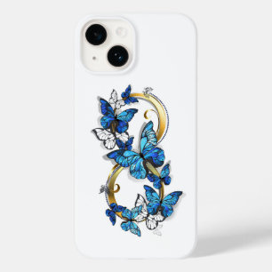 Symbol Infinity of Blue Morpho Butterflies Case-Mate iPhone 14 Case