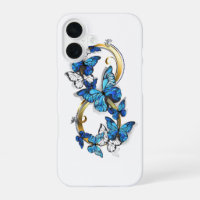 Symbol Infinity of Blue Morpho Butterflies