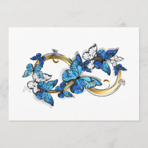 Symbol Infinity of Blue Morpho Butterflies Program