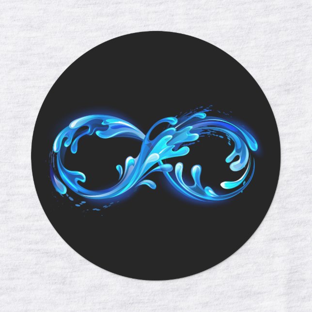Symbol Infinity of Cold Clear Water (Design 1)