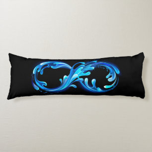 Symbol Infinity of Cold Clear Water Body Cushion