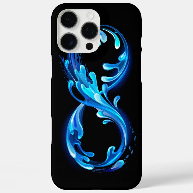 Symbol Infinity of Cold Clear Water Case-Mate iPhone Case (Back)
