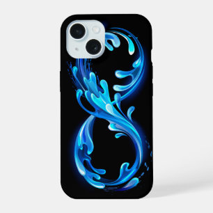 Symbol Infinity of Cold Clear Water iPhone 15 Case