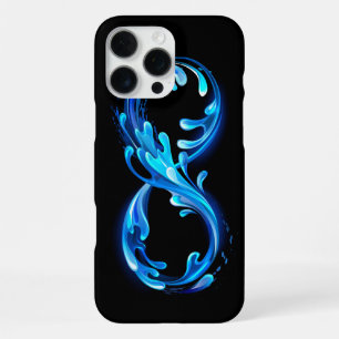 Symbol Infinity of Cold Clear Water iPhone 16 Pro Max Case