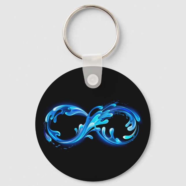 Symbol Infinity of Cold Clear Water Key Ring (Front)