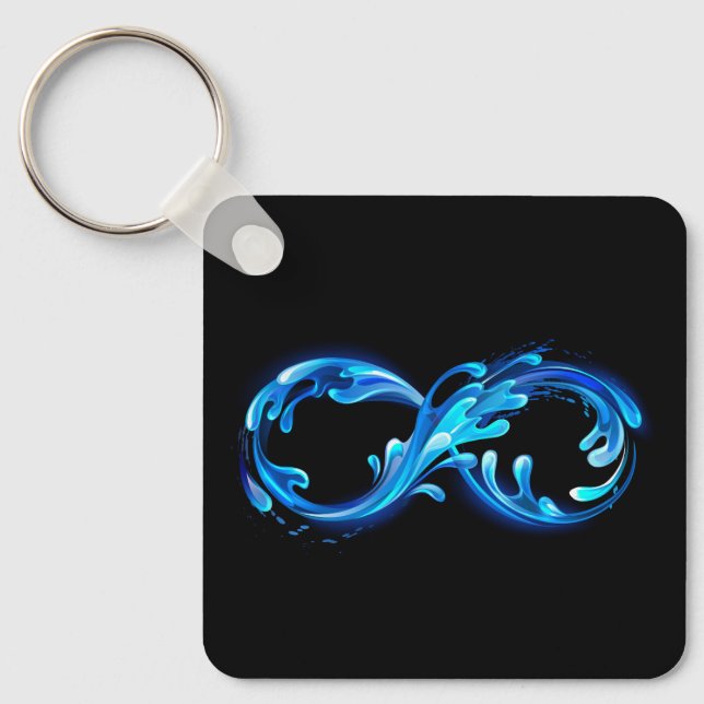 Symbol Infinity of Cold Clear Water Key Ring (Front)