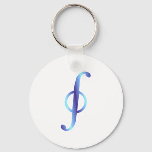 Symbol Kurvenintegral path integral Key Ring