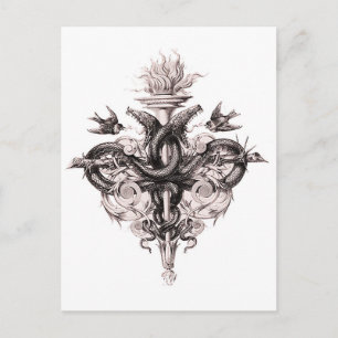 Symbol of Balance Postcard