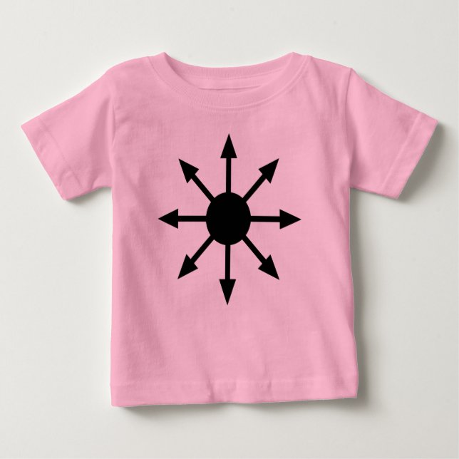 Symbol of Chaos or Chaos Star Baby T-Shirt (Front)