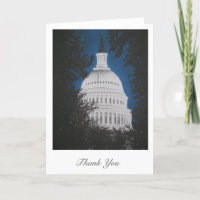 Symbol of Freedom Thank You Card