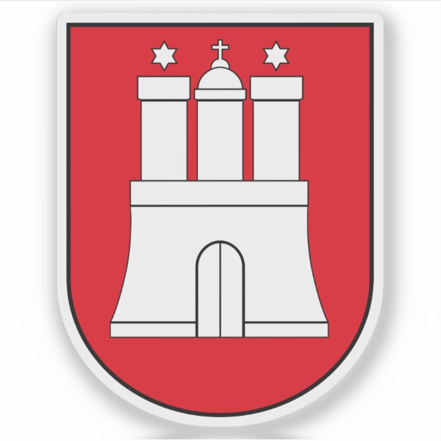 Symbol of Hamburg, Germany (Front)