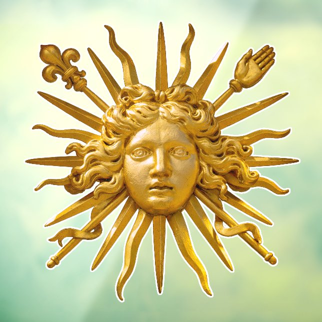 Symbol of Louis XIV the Sun King (Sheet 3)