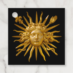 Symbol of Louis XIV the Sun King Favour Tags