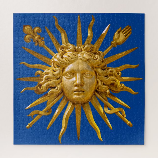 Symbol of Louis XIV the Sun King Jigsaw Puzzle (Vertical)