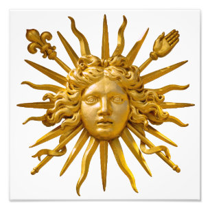 Symbol of Louis XIV the Sun King Photo Print