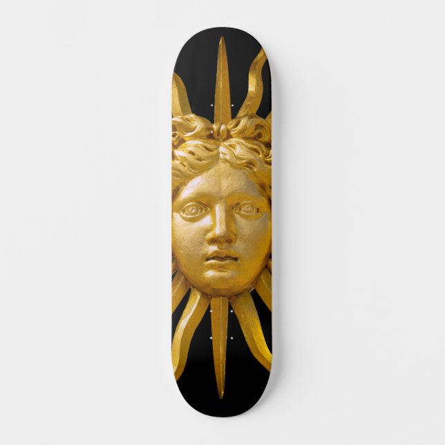 Symbol of Louis XIV the Sun King Skateboard (Front)