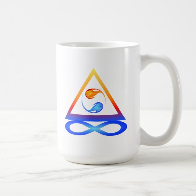 Symbol of Love-Twin Flame Symbol- Coffee Mug (Right)