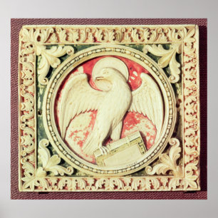 Symbol of St. John the Evangelist Poster