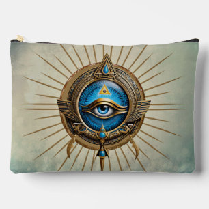 Symbol of the Egyptian allseeing eye, Accessory Pouch