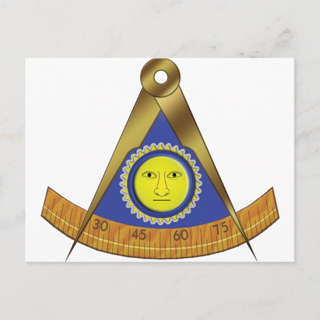 SYMBOL OF THE PAST MASTER POSTCARD (Front)