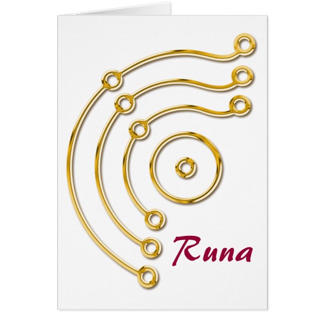 Symbol RUNA / GOLD, Runa (Front)