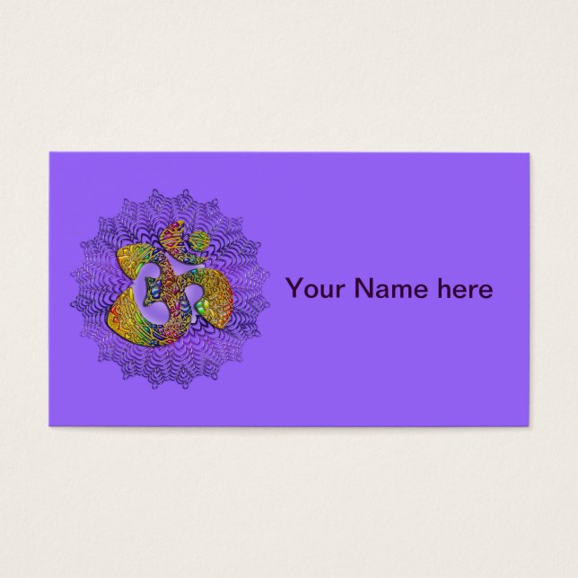 Symbol Universal OM / AUM - Ornament (Front)