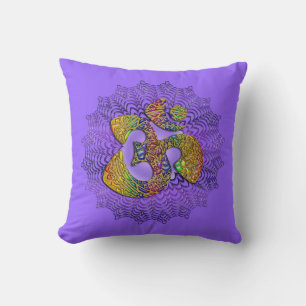 Symbol Universal OM / AUM - Ornament Cushion