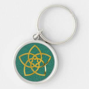 Symbol Venus Flower / GOLD Key Ring