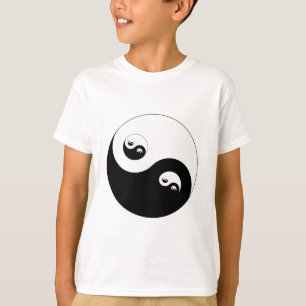 symbol Yin Yang fraktal fractal T-Shirt