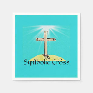 Symbolic Cross Napkin