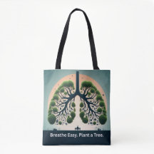 Symbolic Green Tree Lungs Environment Art