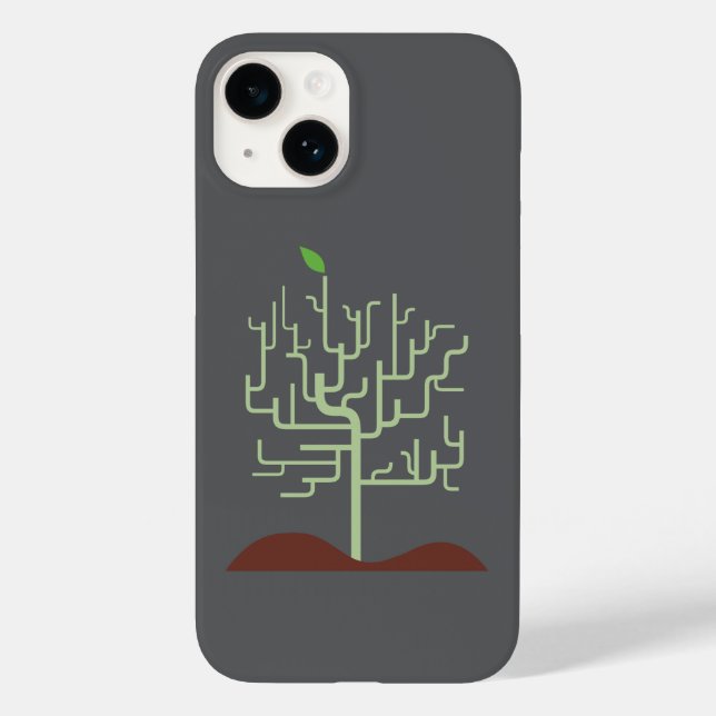 Symbolic Metamorphosis Growth Design  Case-Mate iPhone Case (Back)