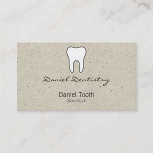 Symbolic Tooth Business Card