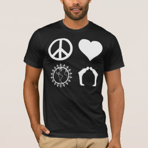 Symbology of PLUR (Dark Shirt) T-Shirt