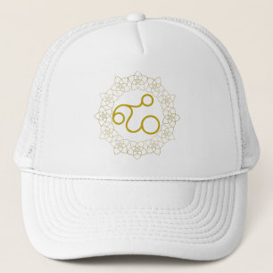Symbols Flower of Love & Angel Abundia Trucker Hat