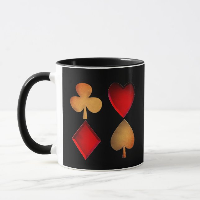 symbols for card game,personalised mug (Left)
