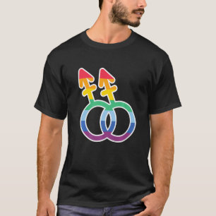 Symbols Lgbtq Gay Rights Proud Pride Rainbow  1 T-Shirt