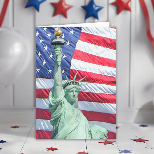 Symbols of American Freedom Thank You Card