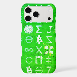 Symbols of Bitcoin (Bright Profit Green - 4)