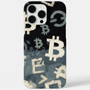 Symbols of Bitcoin (Style: 10) iPhone 16 Pro Max Case
